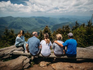 Family sitting together